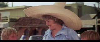 Shelley Winters and her big ugly hat, take one.